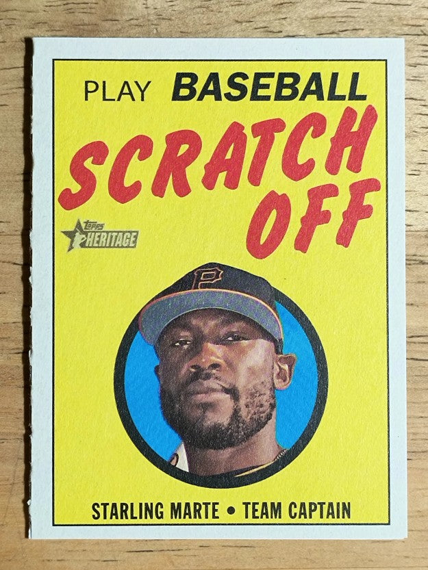 2019 Topps Heritage '70 Topps Scratch Offs #20 Starling Marte
