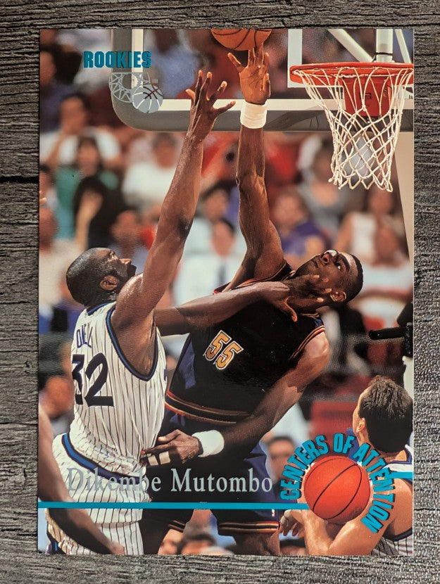 1995 Classic #106 Dikembe Mutombo CA