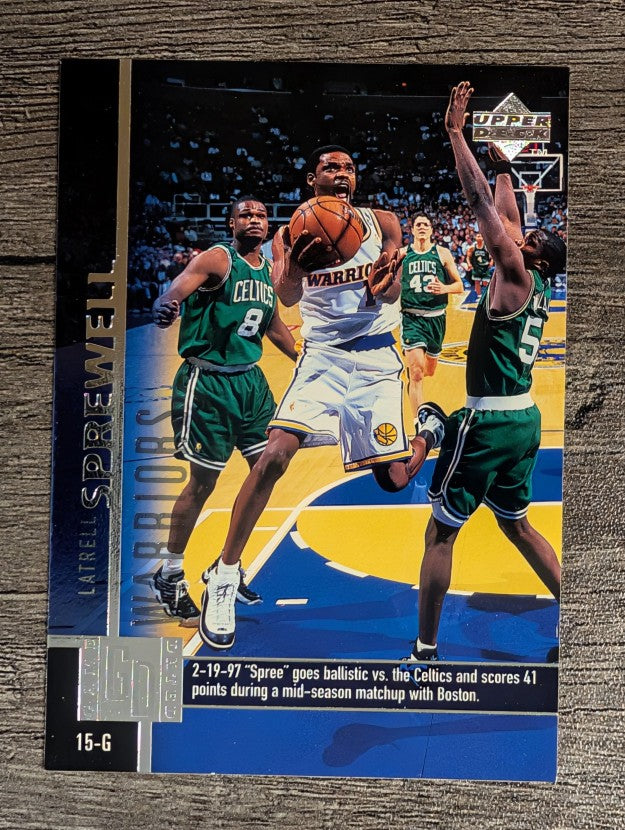 1997-98 Upper Deck #42 Latrell Sprewell