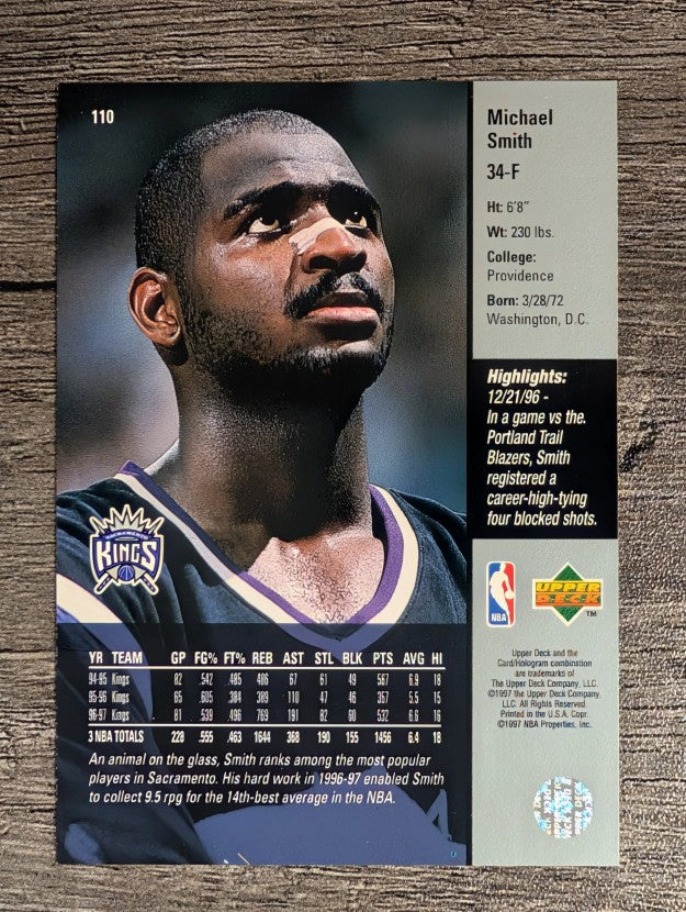 1997-98 Upper Deck #110 Michael Smith