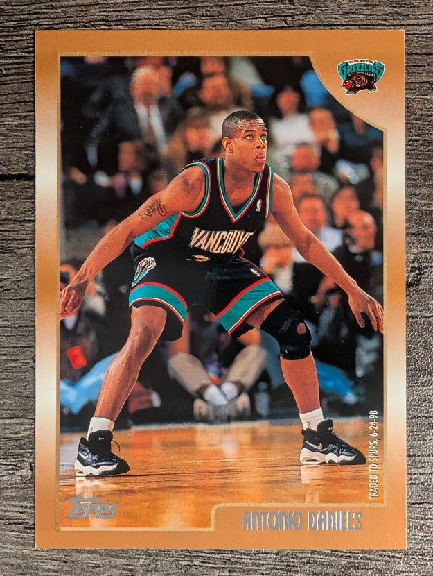 1998-99 Topps #168 Antonio Daniels