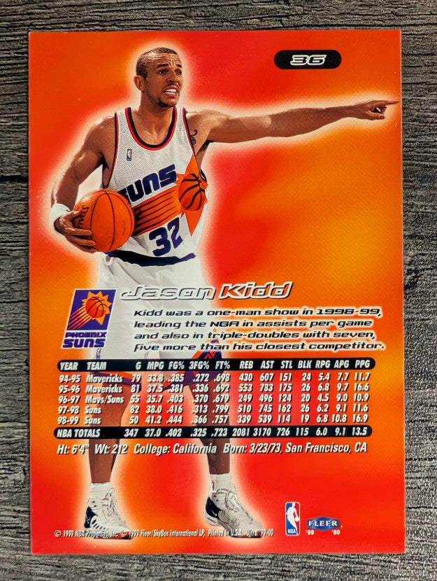 1999-00 Ultra #36 Jason Kidd