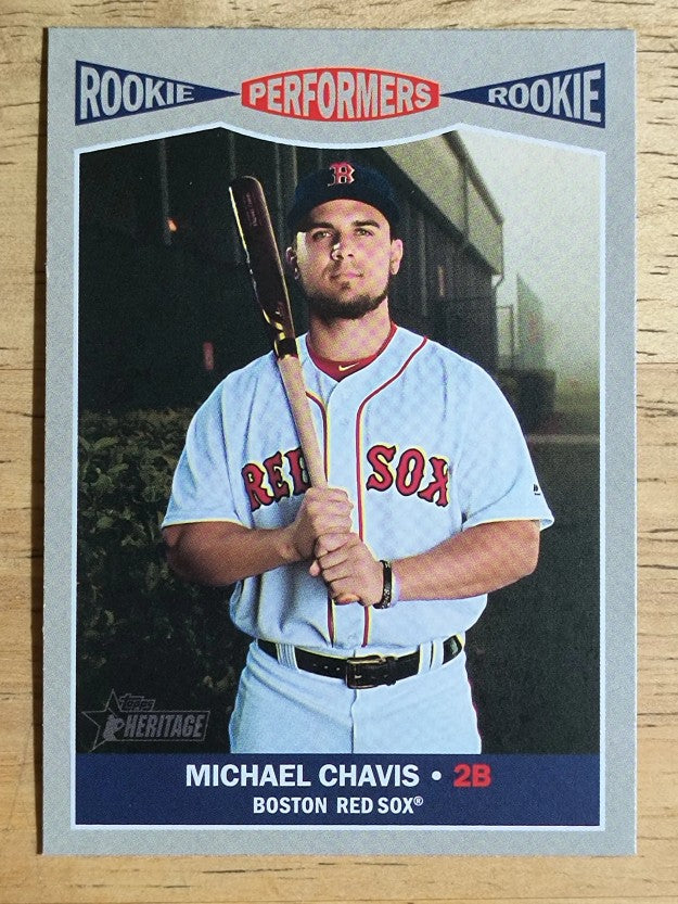 2019 Topps Heritage Rookie Performers #RP10 Michael Chavis