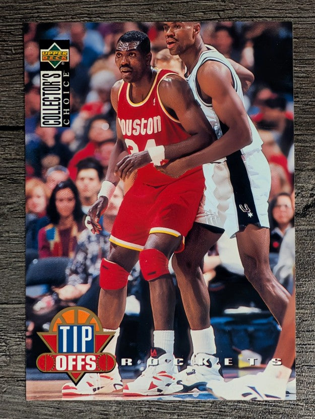 1994-95 Collector's Choice #175 Hakeem Olajuwon TO
