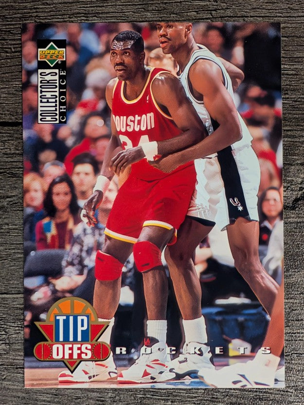1994-95 Collector's Choice #175 Hakeem Olajuwon TO