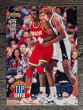 1994-95 Collector's Choice #175 Hakeem Olajuwon TO