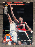 1994-95 Collector's Choice #187 Clyde Drexler TO