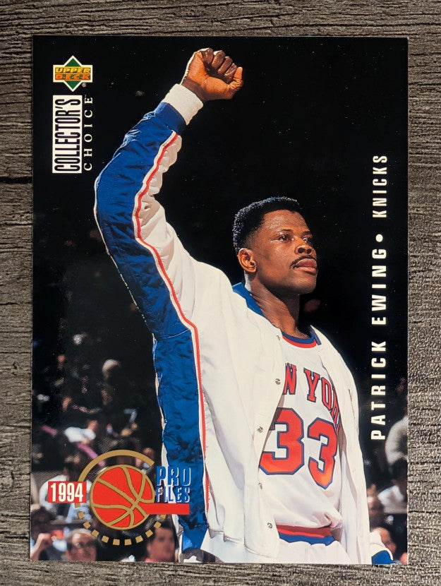 1994-95 Collector's Choice #201 Patrick Ewing PRO