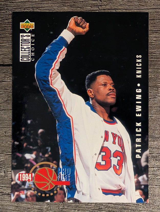 1994-95 Collector's Choice #201 Patrick Ewing PRO