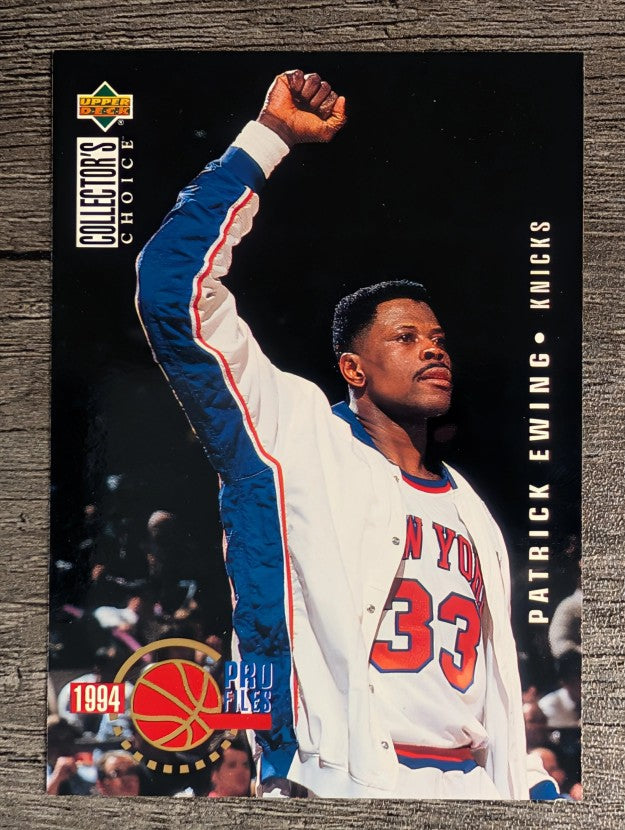 1994-95 Collector's Choice #201 Patrick Ewing PRO