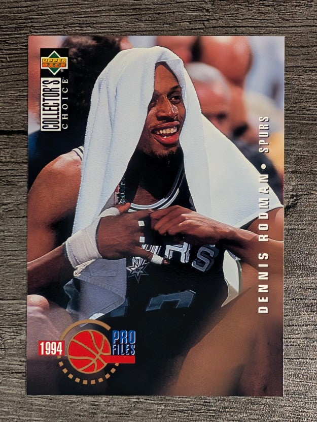 1994-95 Collector's Choice #202 Dennis Rodman PRO