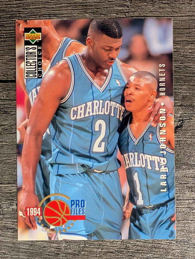 1994-95 Collector's Choice #206 Larry Johnson PRO