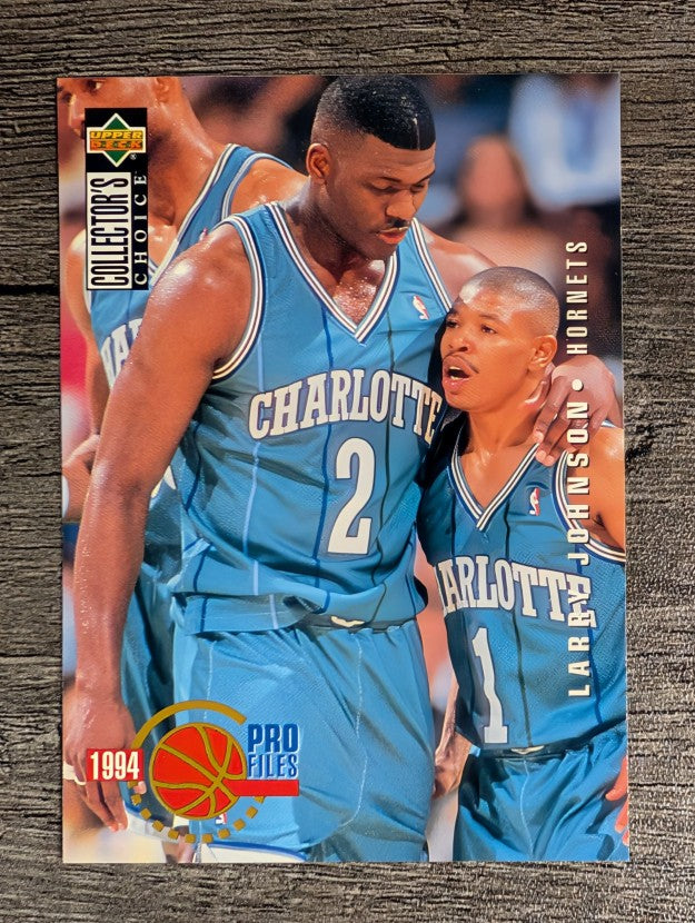 1994-95 Collector's Choice #206 Larry Johnson PRO