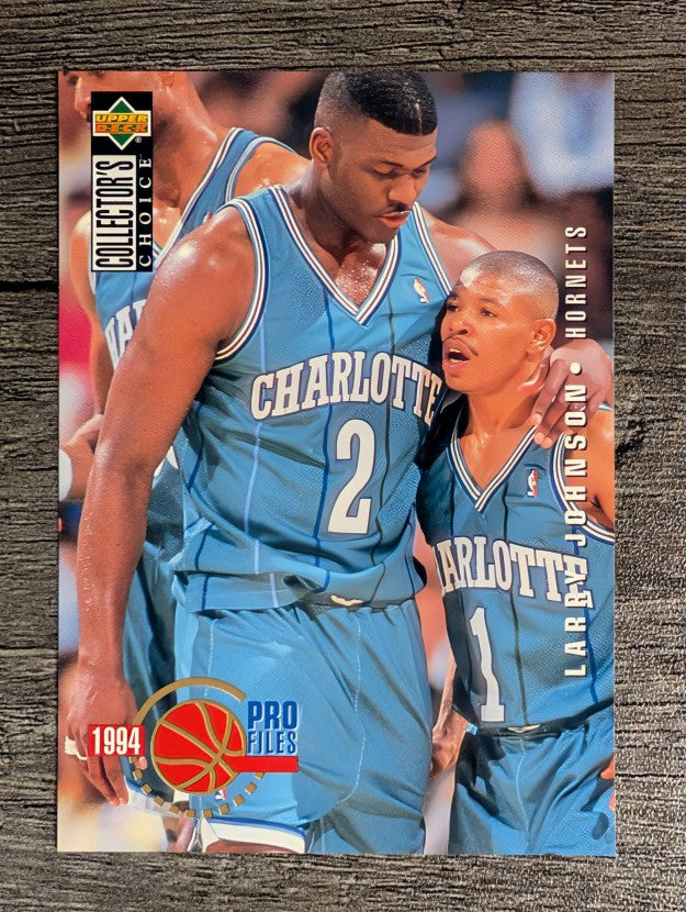 1994-95 Collector's Choice #206 Larry Johnson PRO