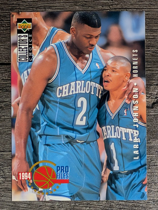 1994-95 Collector's Choice #206 Larry Johnson PRO