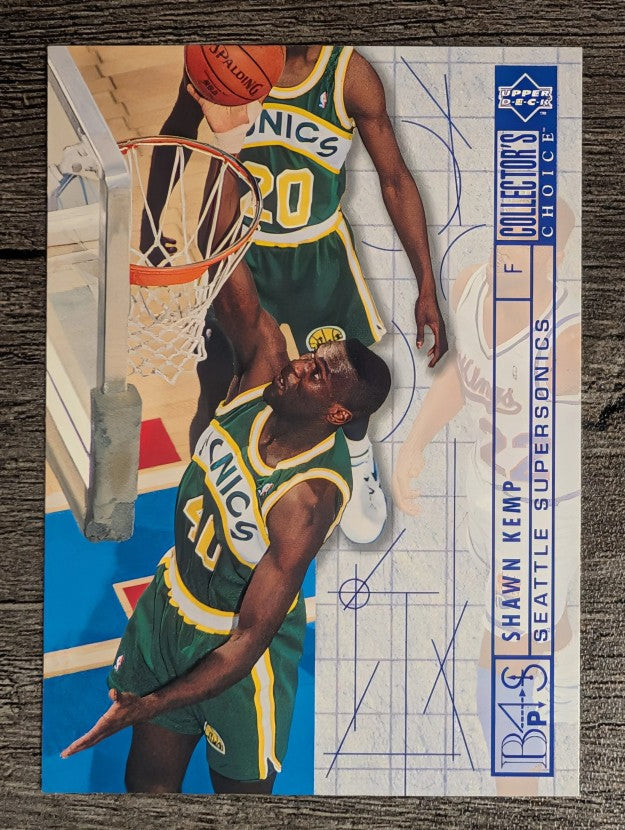 1994-95 Collector's Choice #396 Shawn Kemp BP