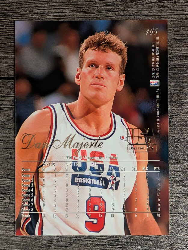 1994-95 Flair #165 Dan Majerle USA