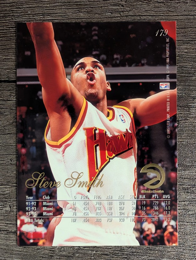 1994-95 Flair #179 Steve Smith