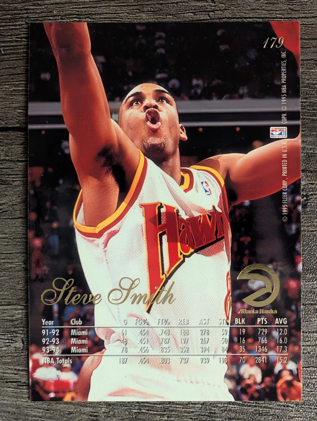 1994-95 Flair #179 Steve Smith