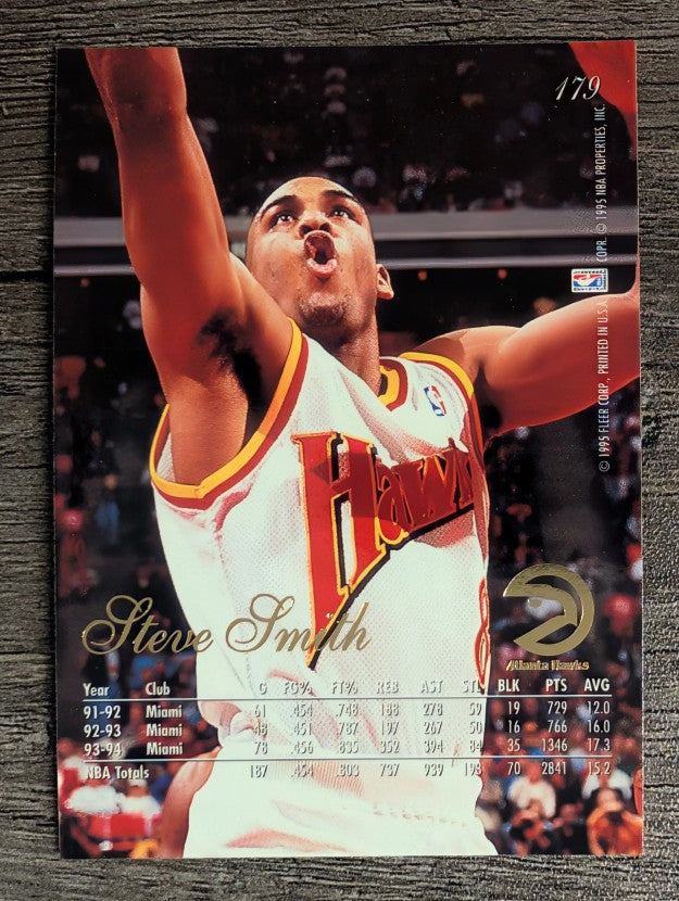 1994-95 Flair #179 Steve Smith