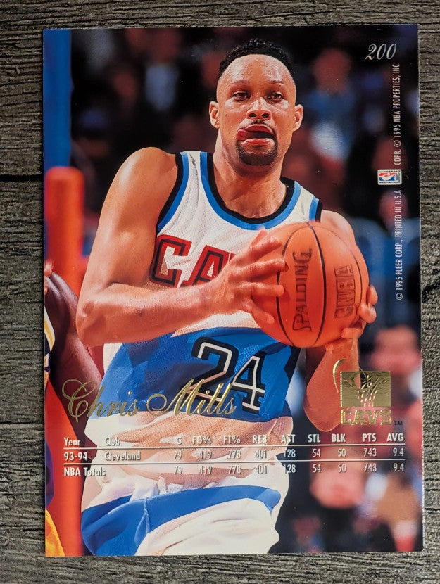 1994-95 Flair #200 Chris Mills