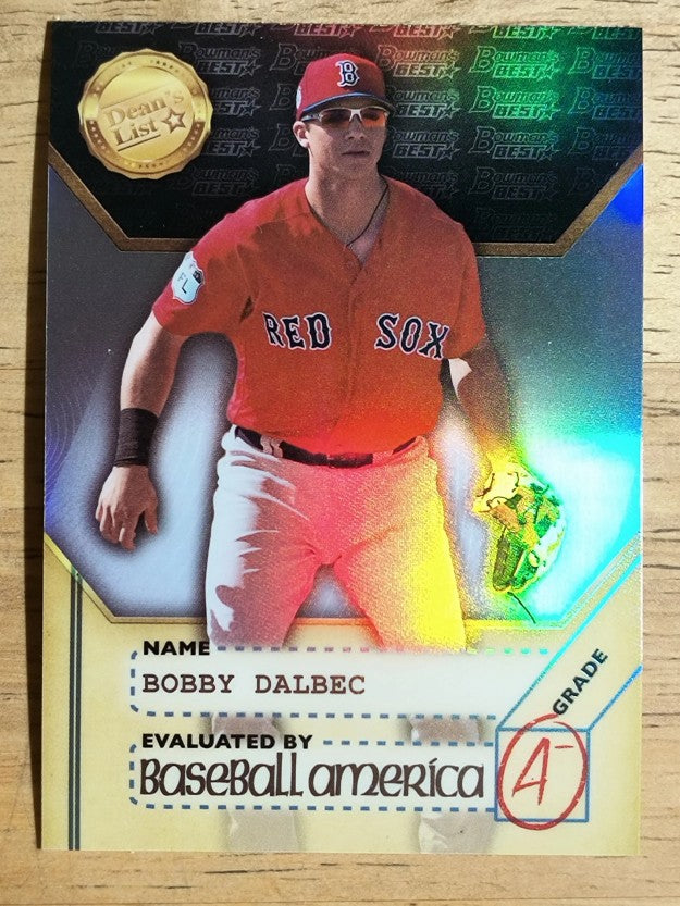 2017 Bowman's Best Baseball America's Dean's List #BADLBD Bobby Dalbec