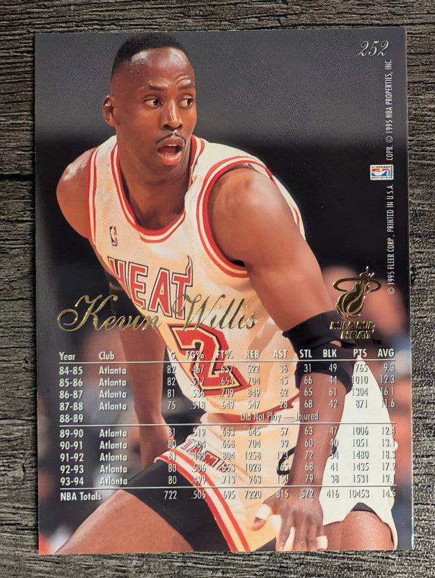 1994-95 Flair #252 Kevin Willis