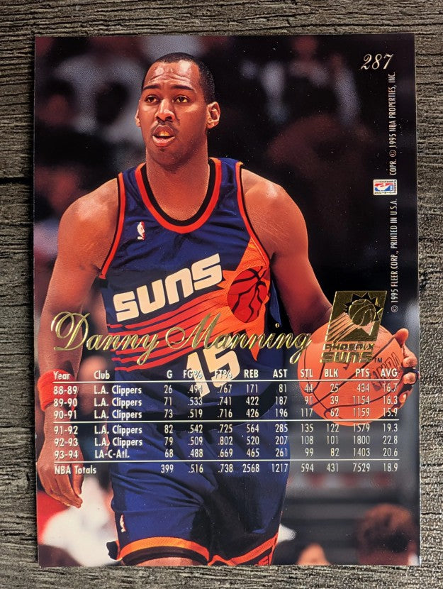 1994-95 Flair #287 Danny Manning