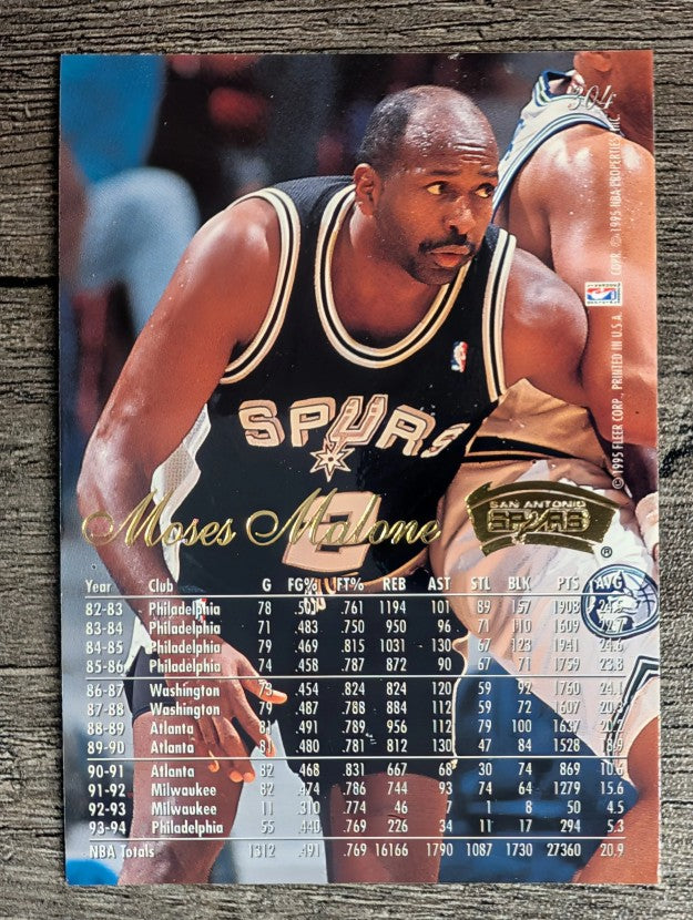 1994-95 Flair #304 Moses Malone