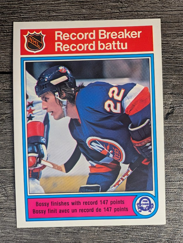 1982-83 O-Pee-Chee #2 Mike Bossy HL