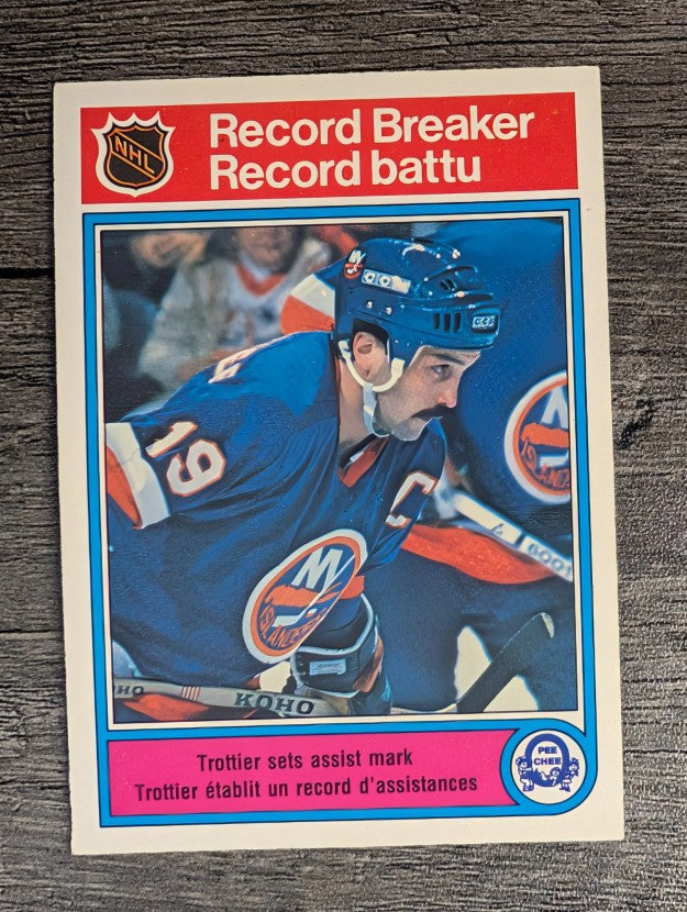 1982-83 O-Pee-Chee #5 Bryan Trottier HL