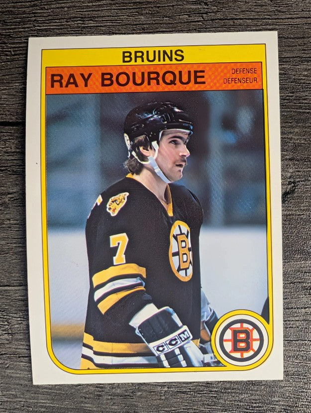 1982-83 O-Pee-Chee #7 Ray Bourque