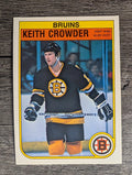 1982-83 O-Pee-Chee #10 Keith Crowder RC