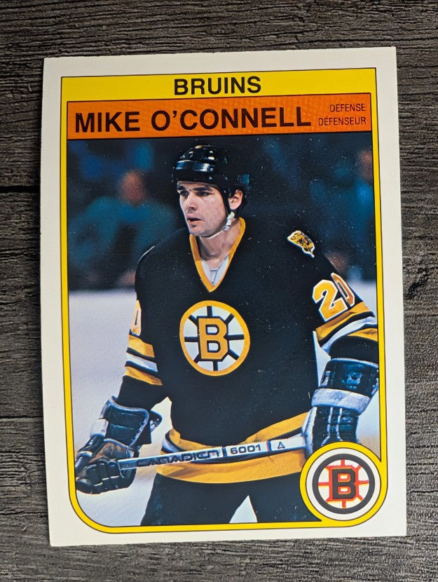 1982-83 O-Pee-Chee #17 Mike O'Connell