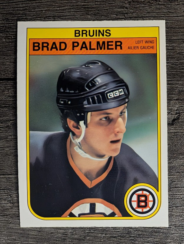 1982-83 O-Pee-Chee #21 Brad Palmer RC