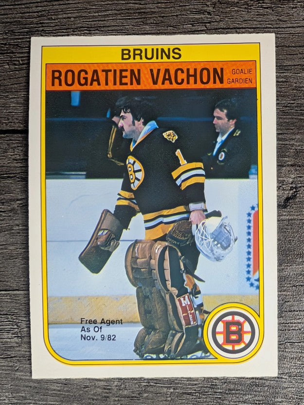 1982-83 O-Pee-Chee #23 Rogatien Vachon