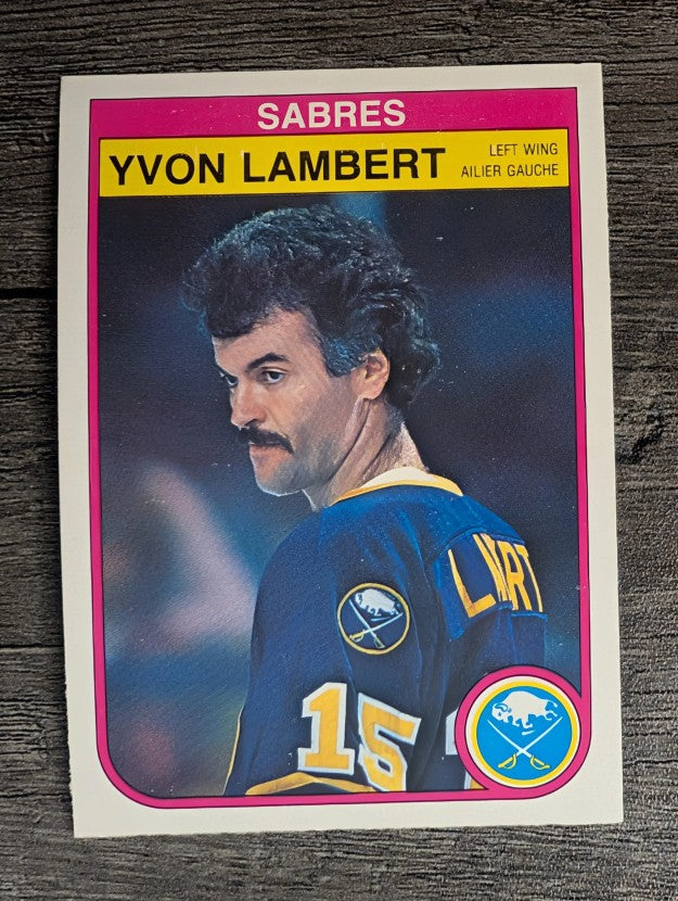 1982-83 O-Pee-Chee #27 Yvon Lambert