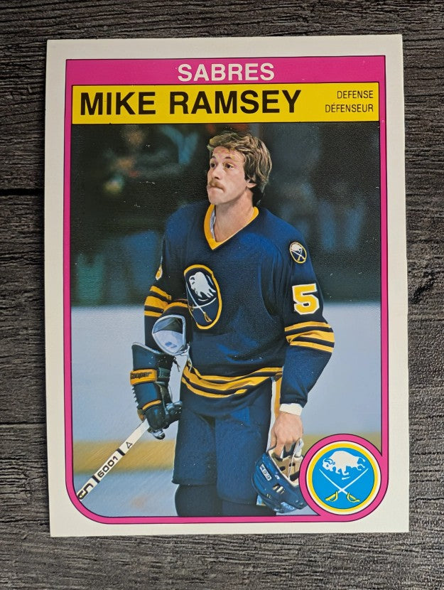 1982-83 O-Pee-Chee #32 Mike Ramsey