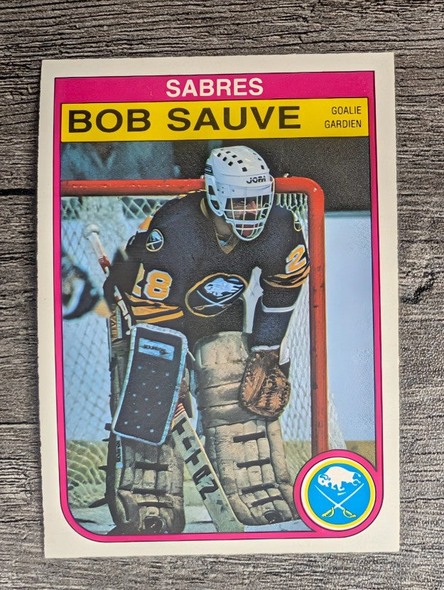 1982-83 O-Pee-Chee #34 Bob Sauve