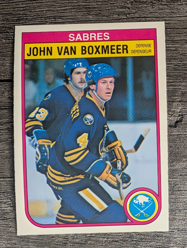 1982-83 O-Pee-Chee #36 John Van Boxmeer