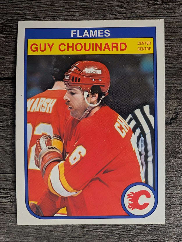 1982-83 O-Pee-Chee #41 Guy Chouinard