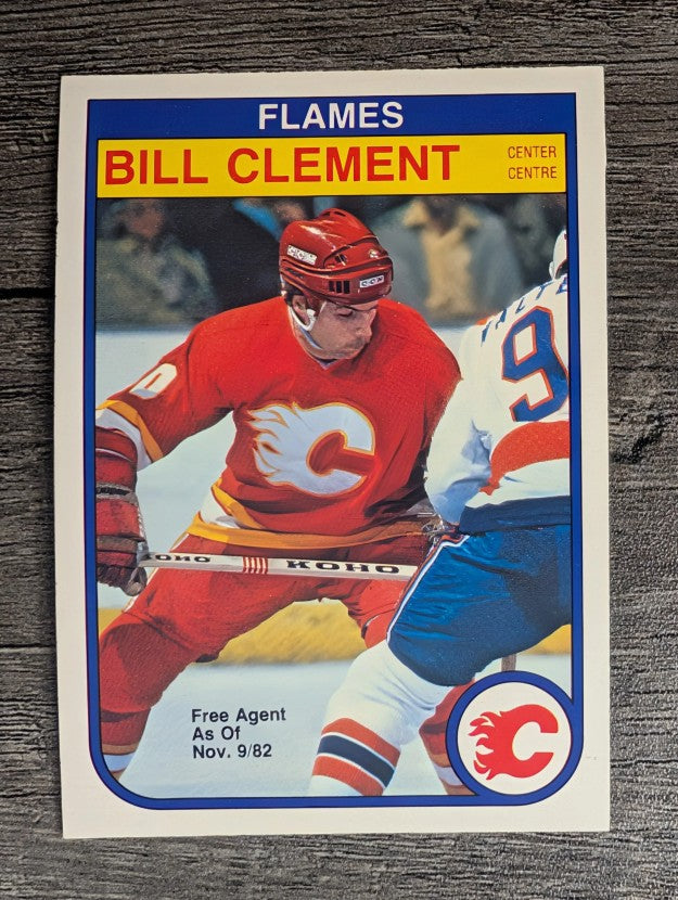 1982-83 O-Pee-Chee #44 Bill Clement