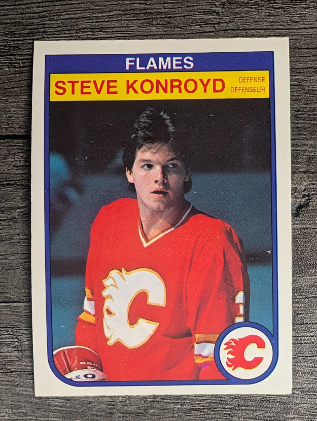 1982-83 O-Pee-Chee #48 Steve Konroyd RC