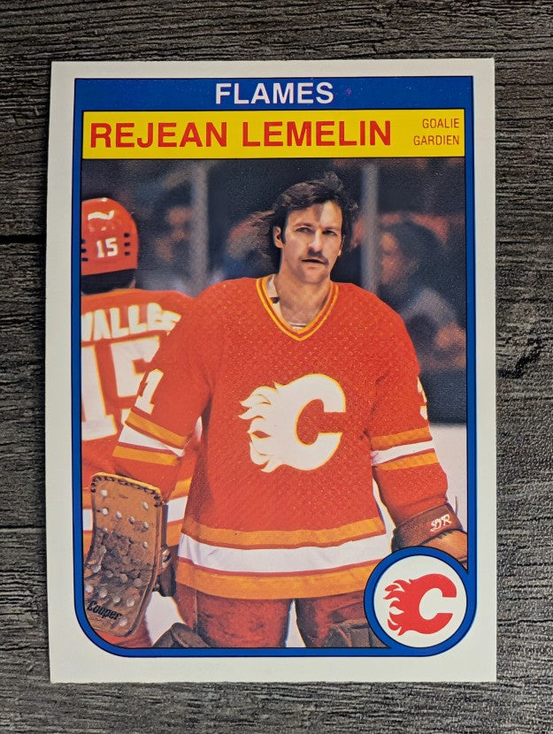 1982-83 O-Pee-Chee #50 Rejean Lemelin