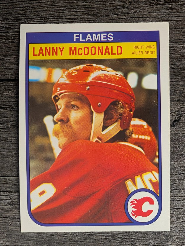 1982-83 O-Pee-Chee #51 Lanny McDonald