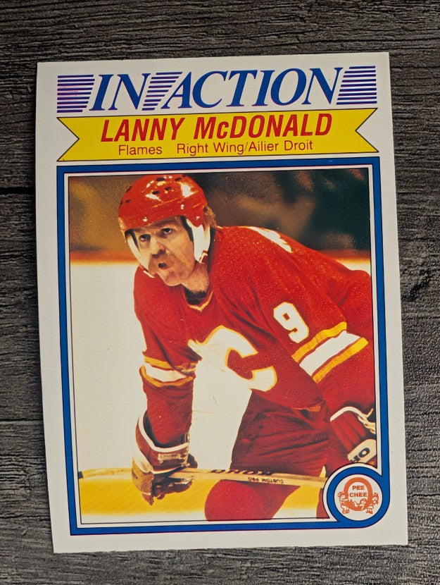 1982-83 O-Pee-Chee #52 Lanny McDonald IA