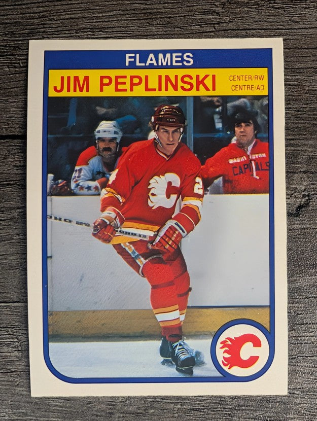 1982-83 O-Pee-Chee #55 Jim Peplinski
