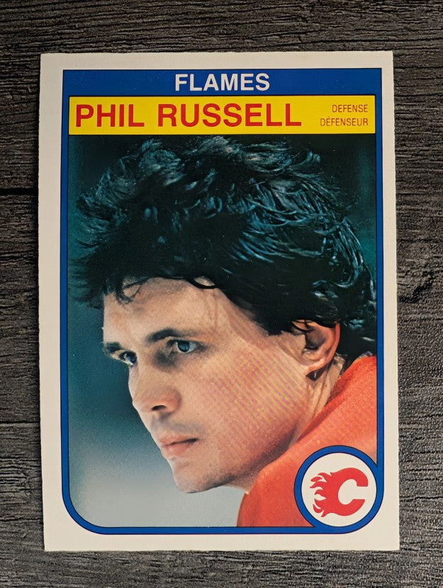 1982-83 O-Pee-Chee #58 Phil Russell