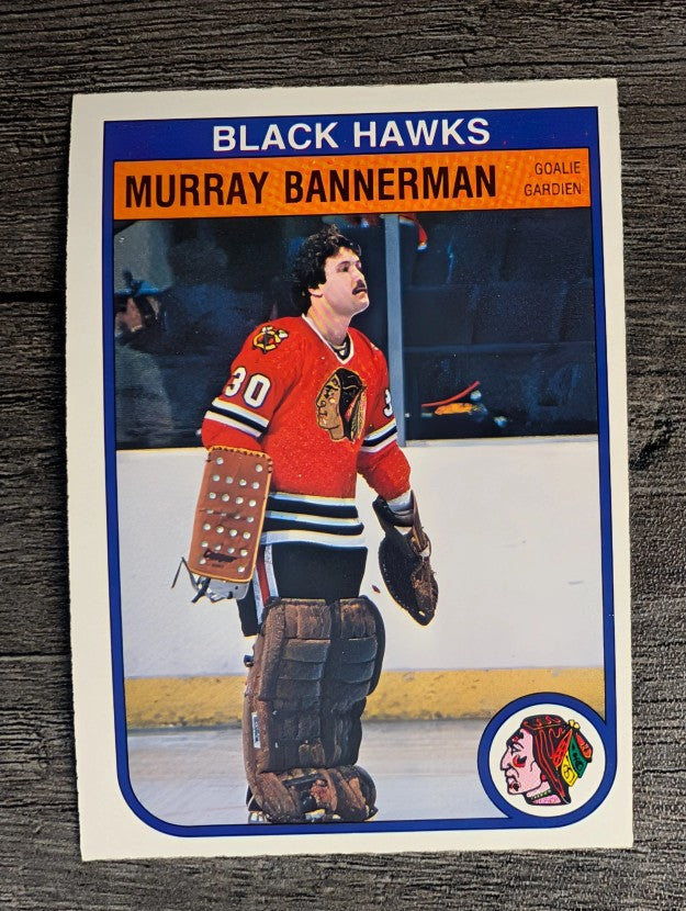 1982-83 O-Pee-Chee #61 Murray Bannerman
