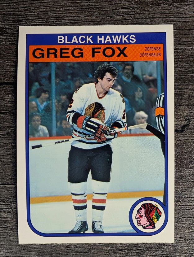 1982-83 O-Pee-Chee #65 Greg Fox
